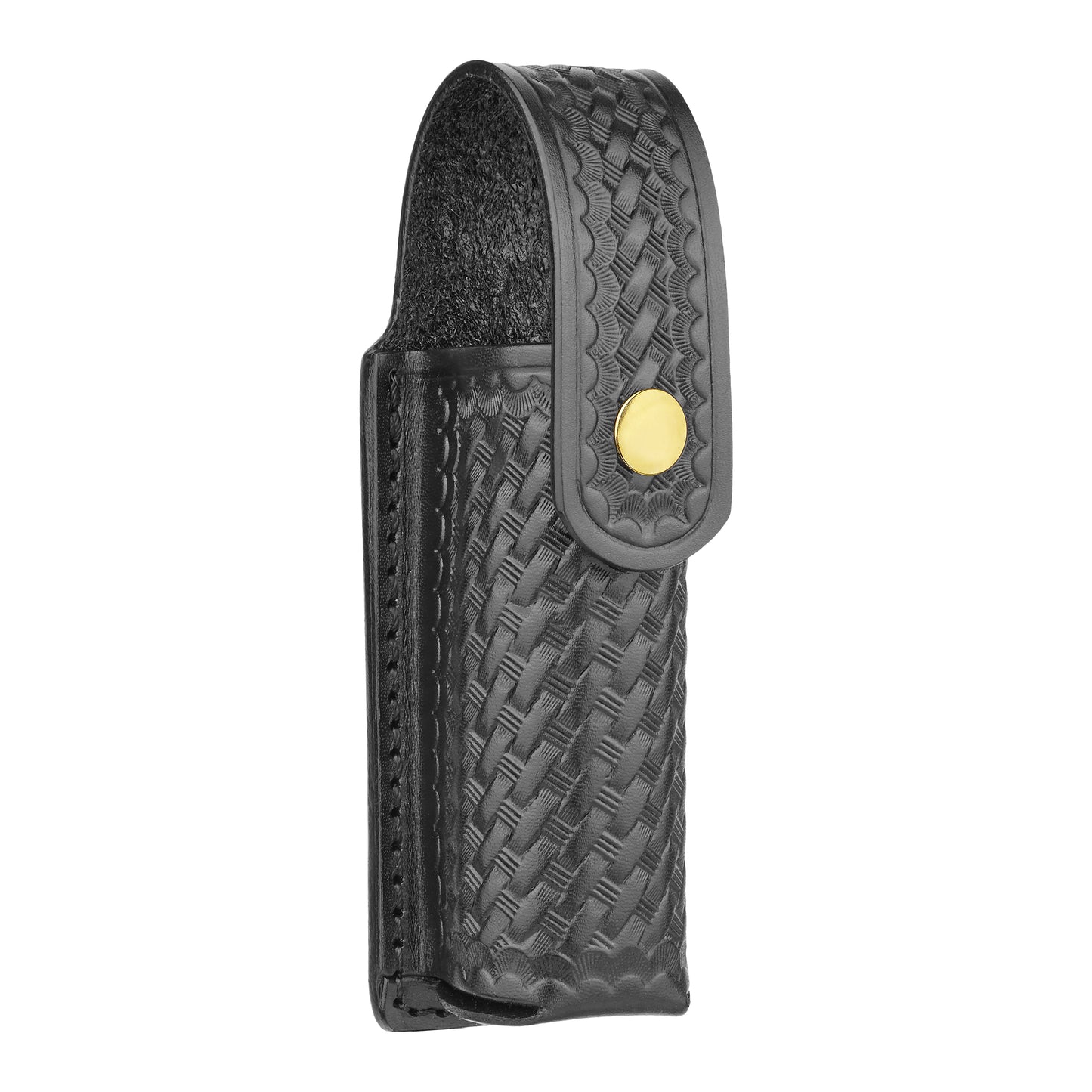 Basketweave Leather 4 oz. Mace/OC Holder