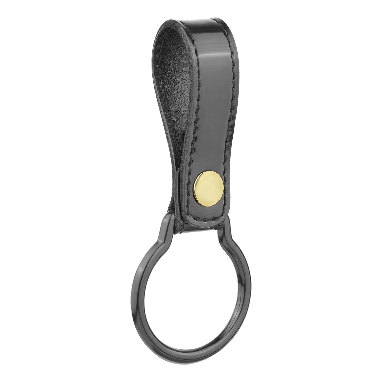 High-Gloss Leather D Cell Flashlight Strap