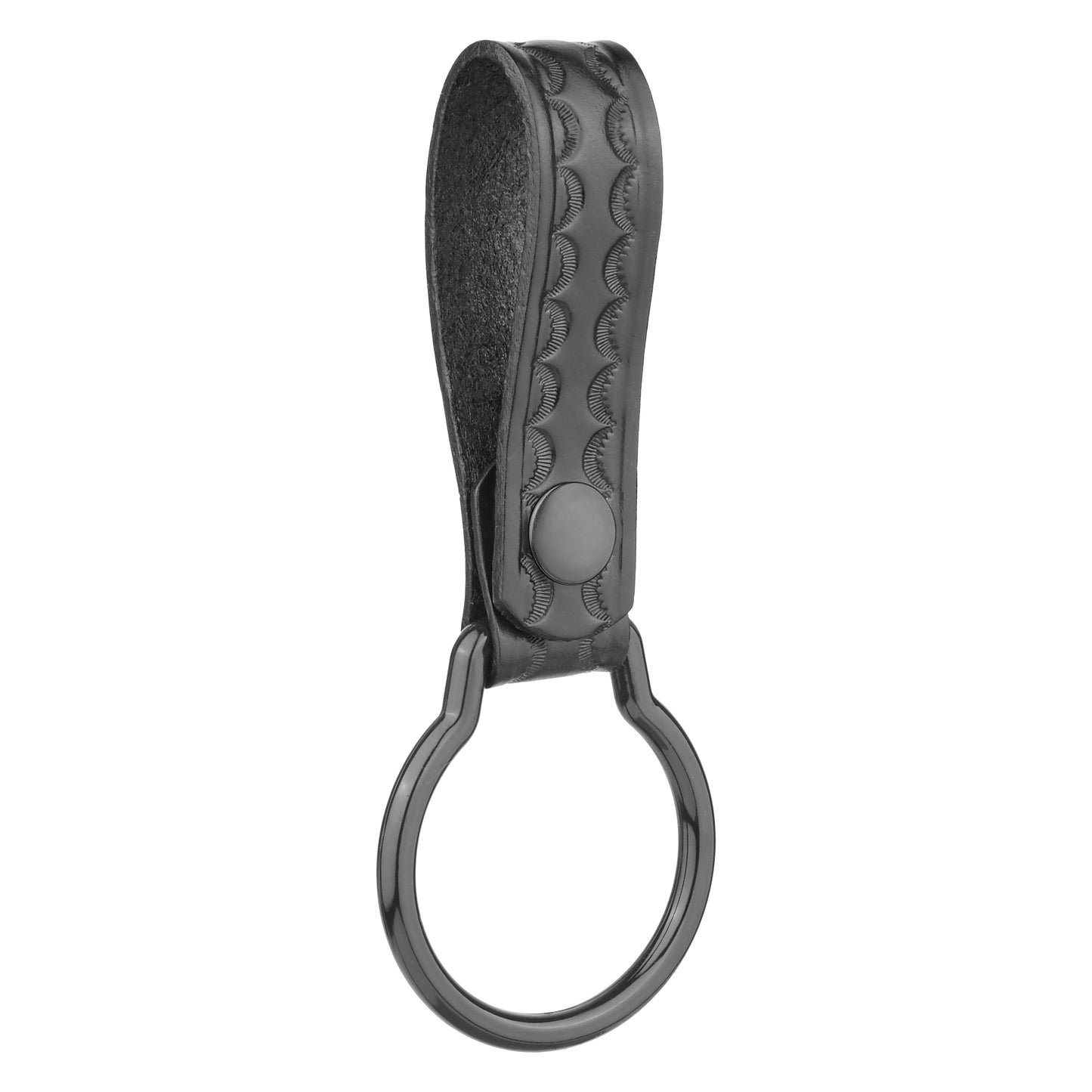 Basketweave Leather D Cell Flashlight Strap