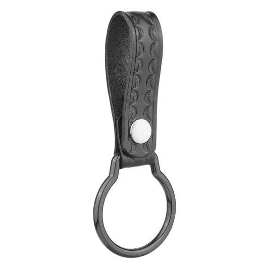 Basketweave Leather D Cell Flashlight Strap