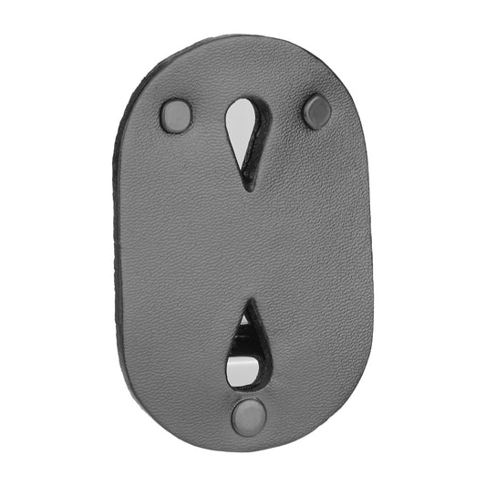 Leather Oval Badge Holder