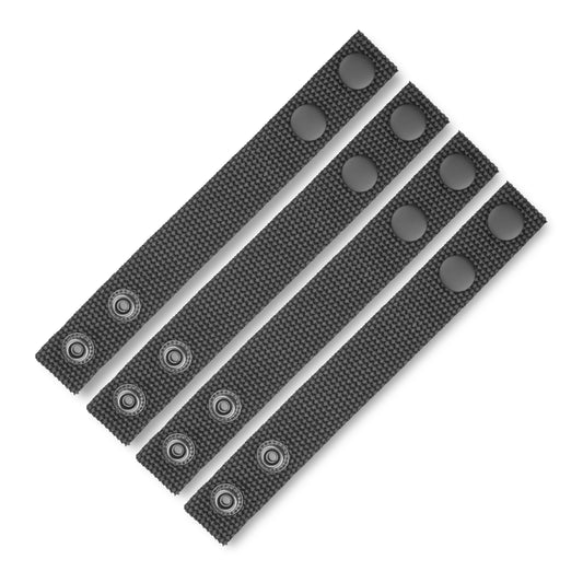 set-of-4-dutyman-black-nylon-keepers-with-black-snaps-for-2 1/4"-belt
