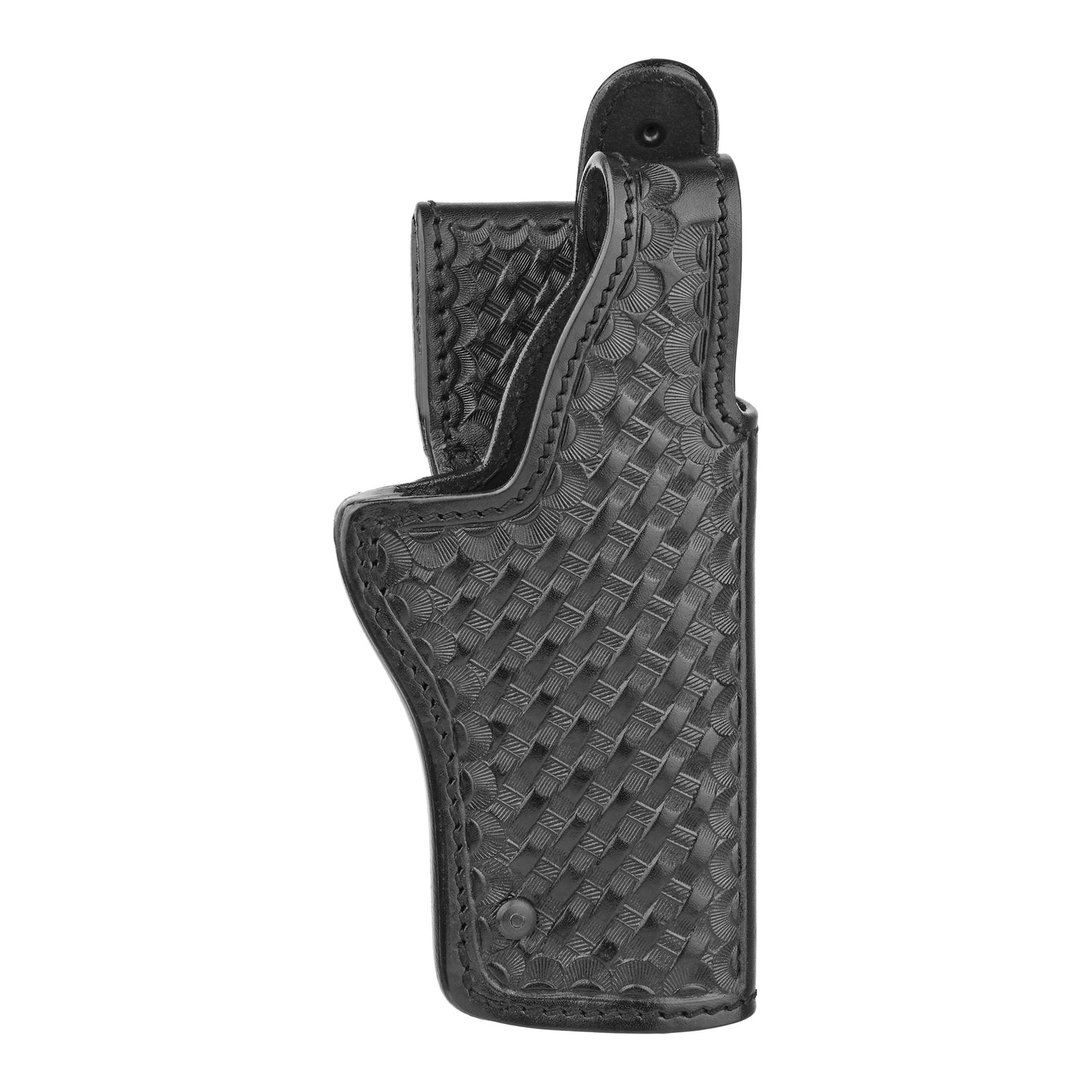 Basketweave Leather Mid Ride (Jacket Slot) Holster