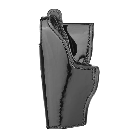 High-Gloss Leather Mid Ride (Jacket Slot) Holster