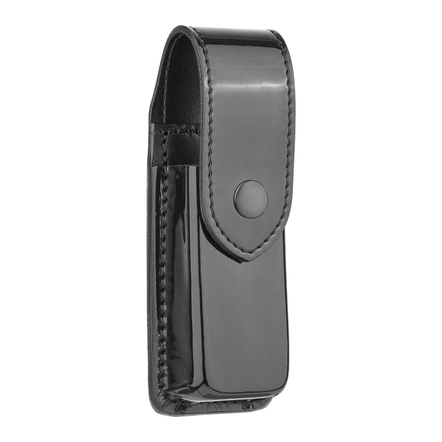 High-Gloss Leather Single Magazine Holder for 9mm