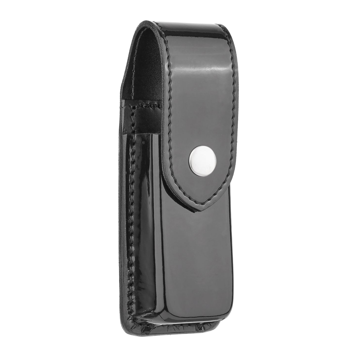 High-Gloss Leather Single Magazine Holder for 9mm