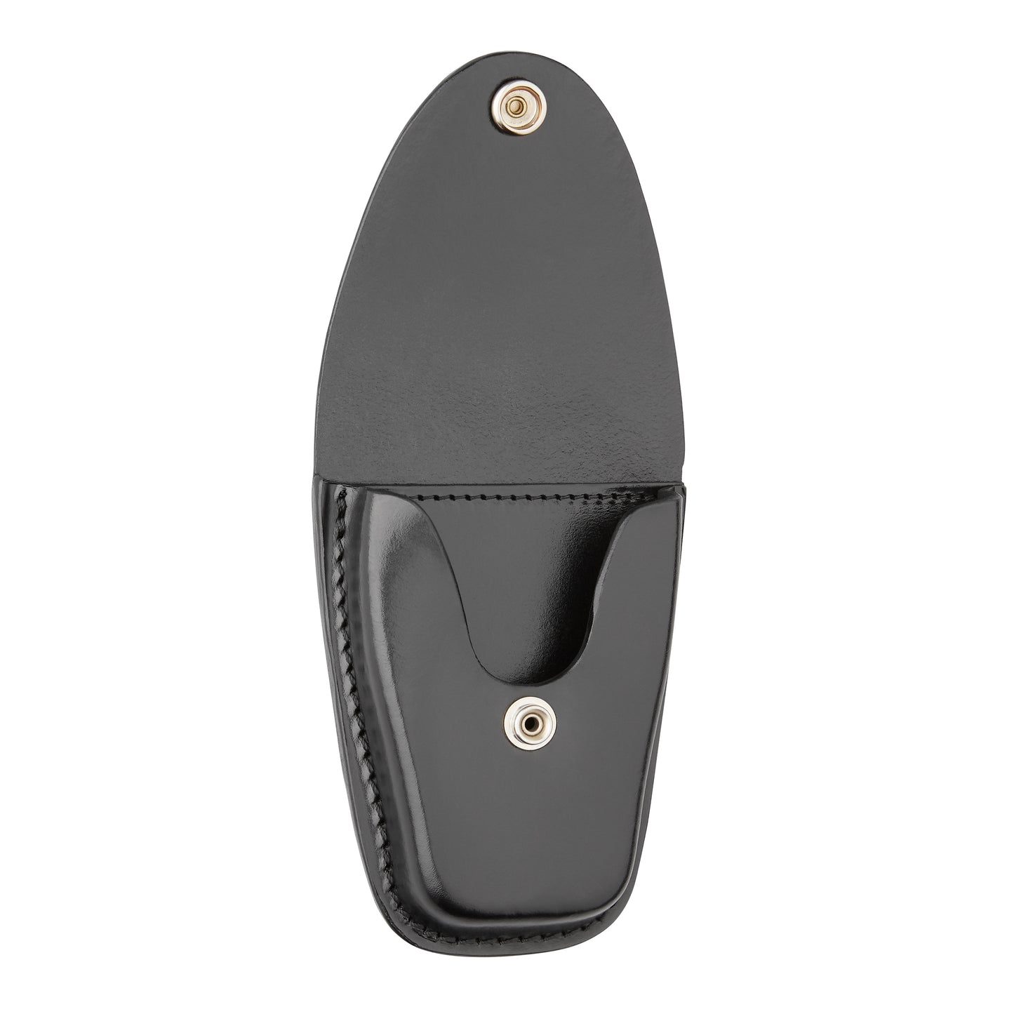 Plain Leather Standard Closed Single Cuff Case
