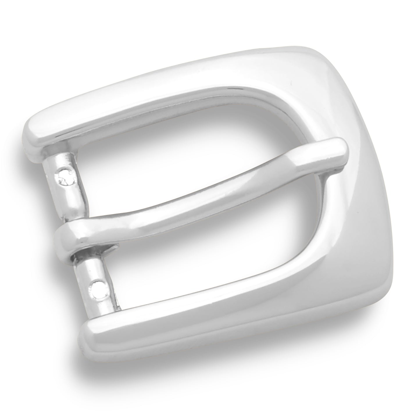 3/4" Floral Ranger Belt Buckle - Silver