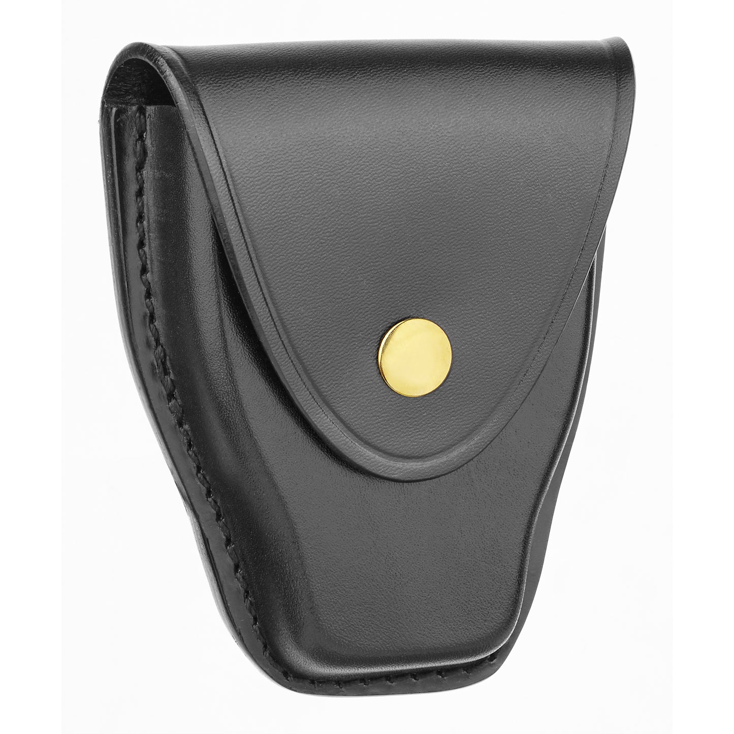 Plain Leather Tapered Closed Single Cuff Case