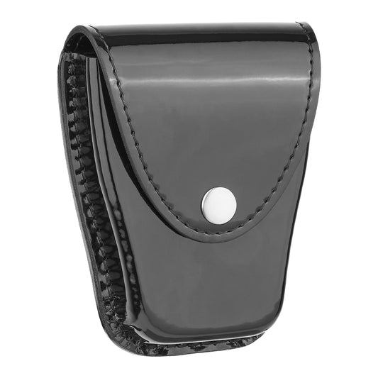 High-Gloss Leather Large Closed Single Cuff Case