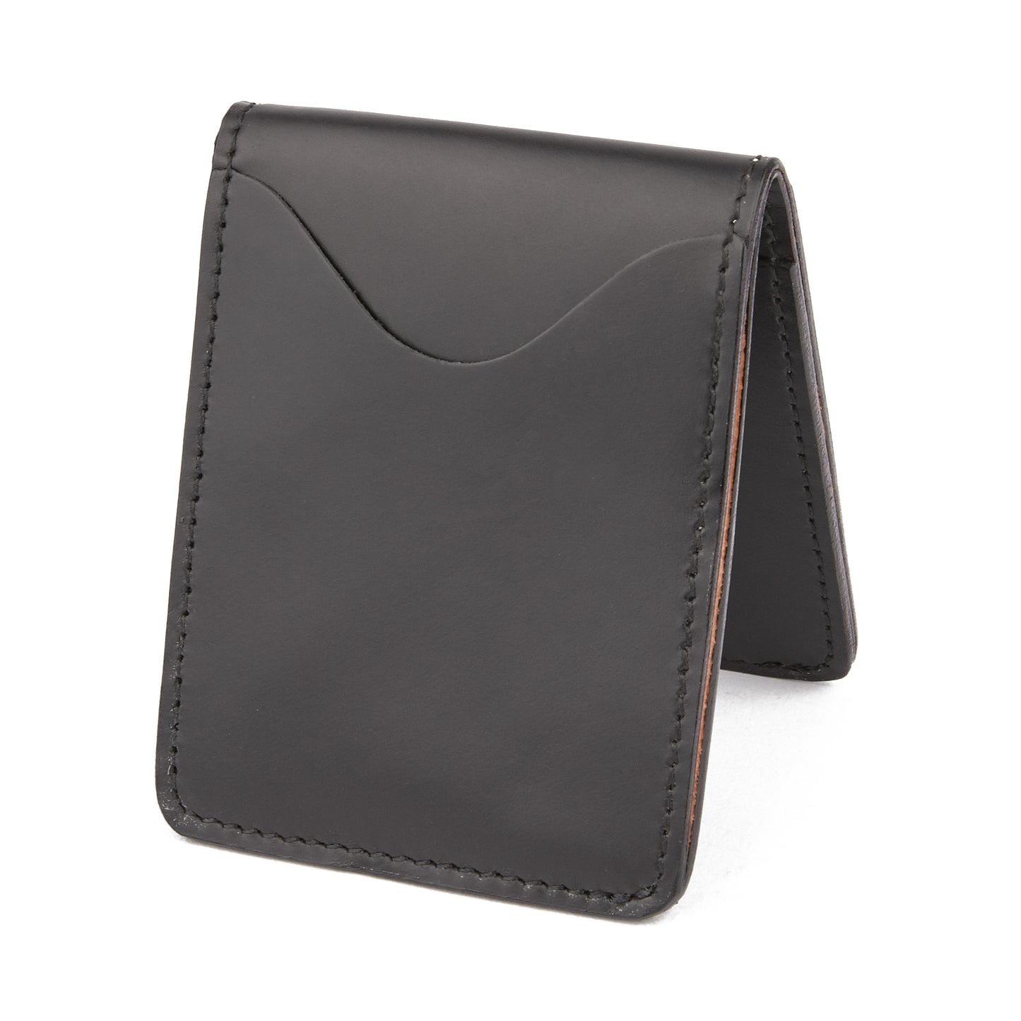 Mustang Ridge MRC111 Black Waxy Leather Money Clip