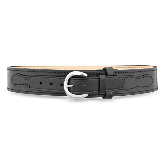 2-1/4" Plain Leather Border Patrol Belt