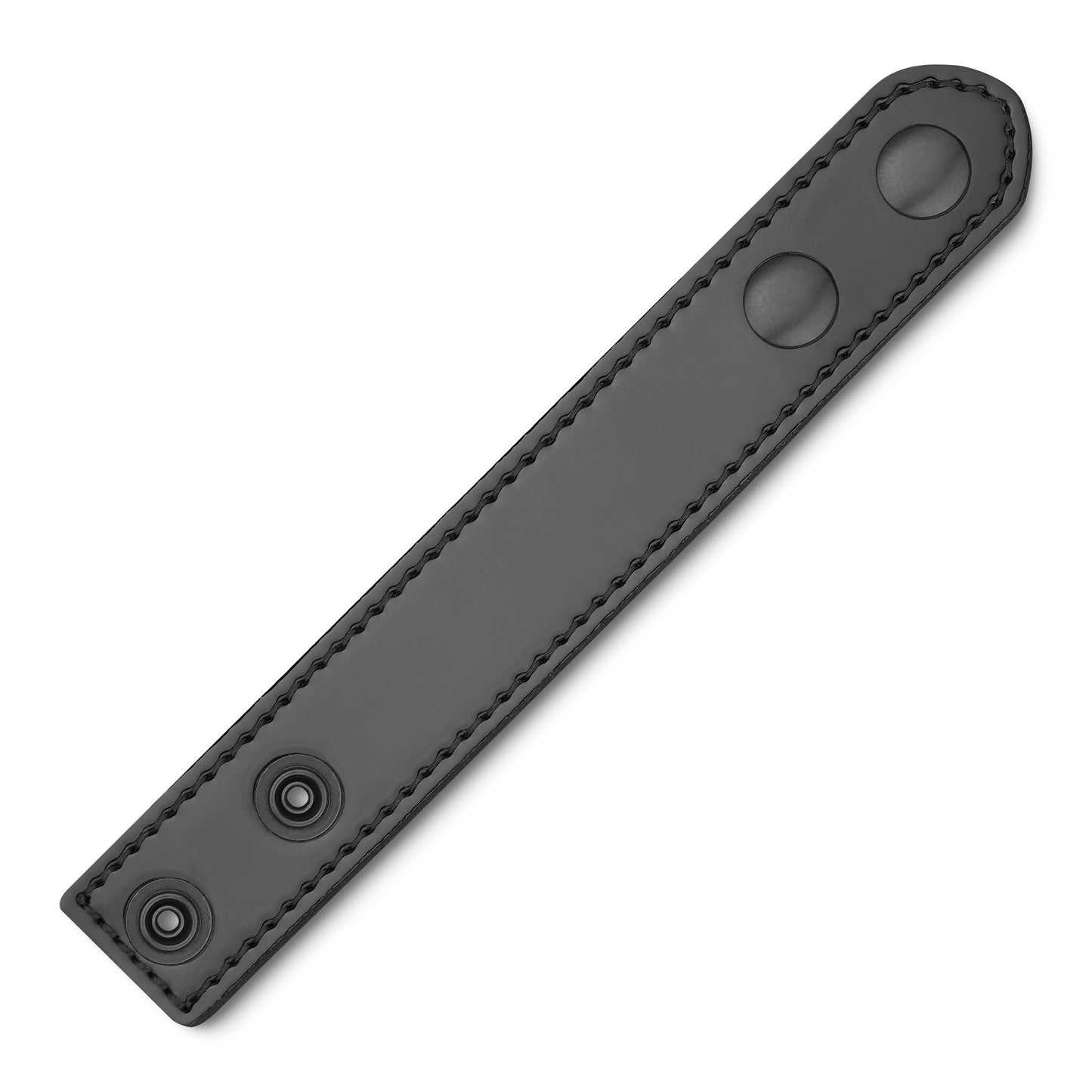 1-1/4" High-Gloss Leather Belt Keeper