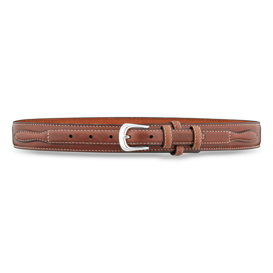 1-3/8" Classic Leather Casual Ranger Belt - Brown