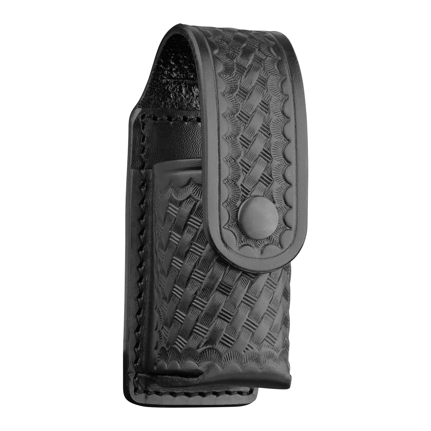 Basketweave Leather 2 oz. Mace/OC Holder