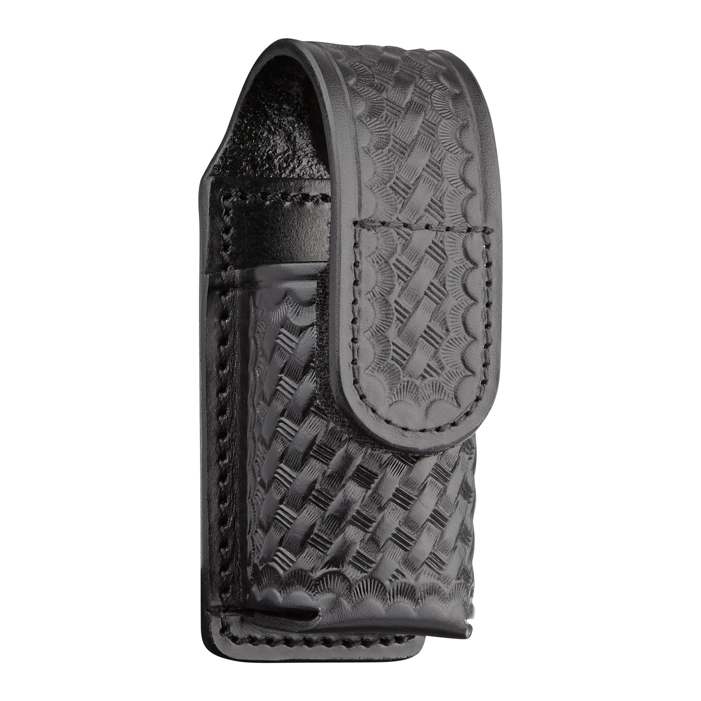 Basketweave Leather 2 oz. Mace/OC Holder