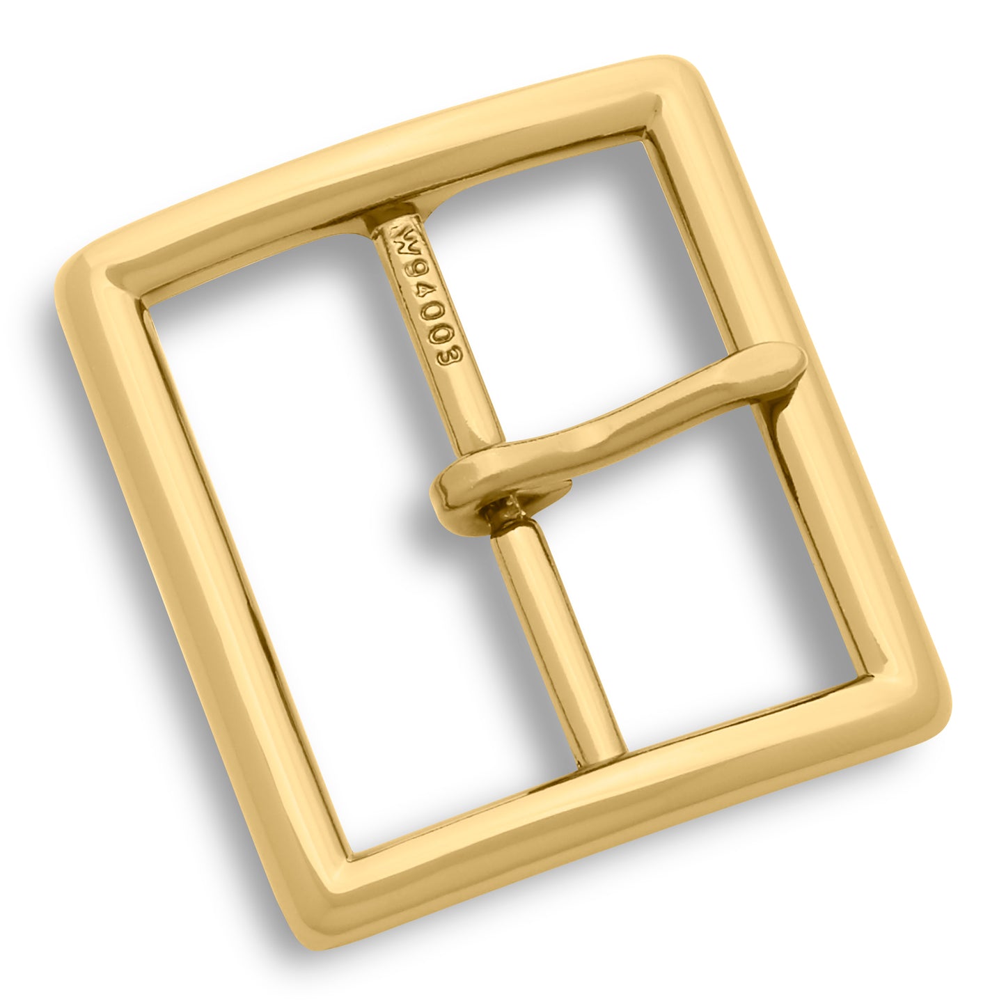 1 3/4" Garrison Belt Center Bar Buckle - Gold