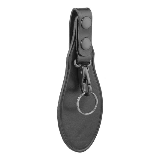 Plain Leather Scabbard Single Key Ring