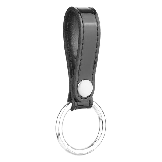 High-Gloss Leather Baton/Asp® Strap | Metal Ring