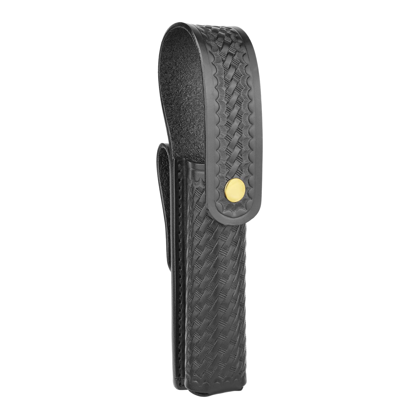 Basketweave Leather Stinger Flashlight Holder