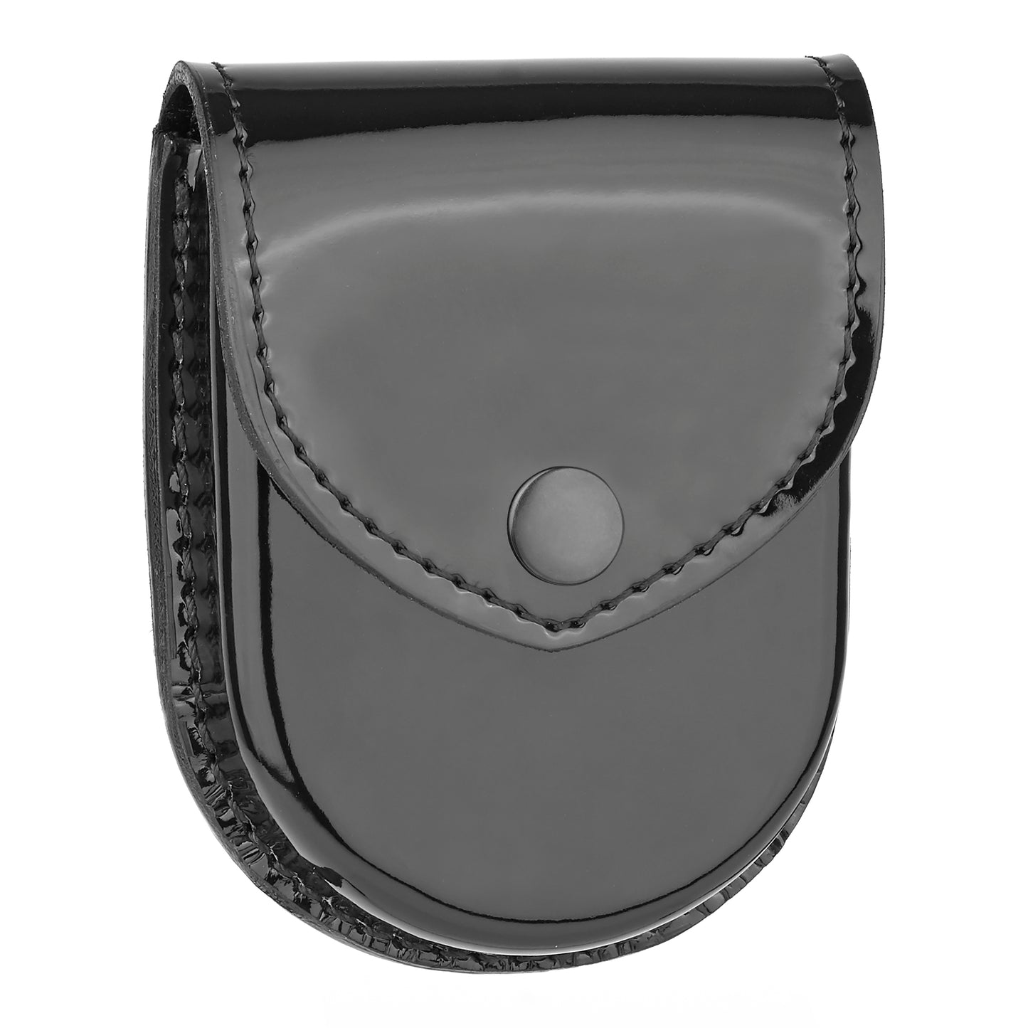 Leather construction and edge stitching detail