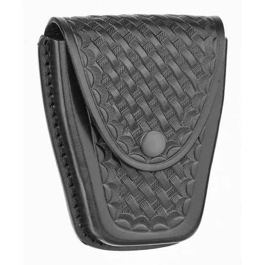 Basketweave Leather Standard Closed Single Cuff Case - ASP Ultra Cuffs