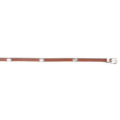 Mustang Ridge MRH153 Tan Waxy Leather Hatband