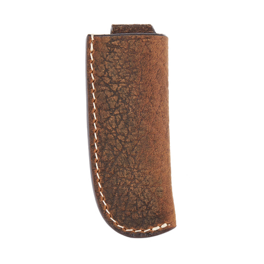 Mustang Ridge MRB105S Rowdy Brown Leather Knife Sheath