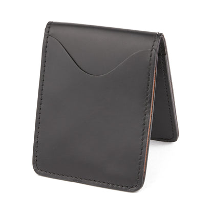 Mustang Ridge MRC111 Black Waxy Leather Money Clip
