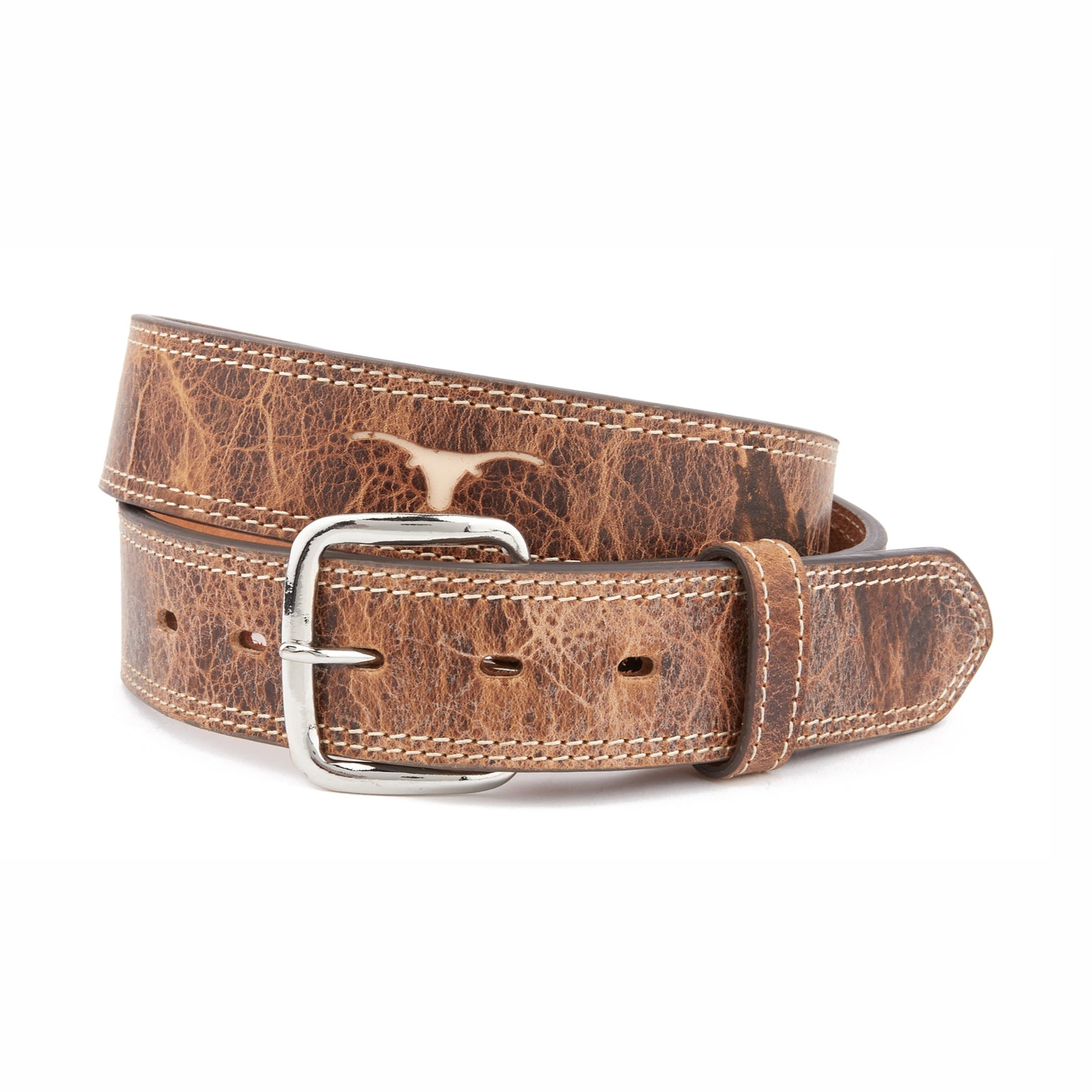 Mustang Ridge MRK163 Longhorn Leather Kids Belt