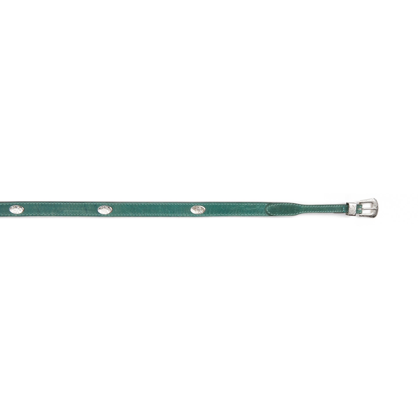 Mustang Ridge MRH157 Golden Leather Concho Hatband