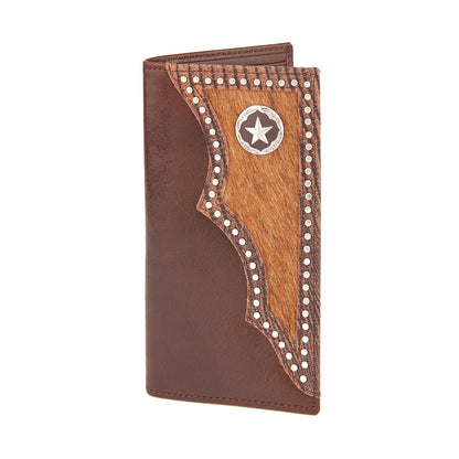 Mustang Ridge MRW112 Rodeo Wallet Brown Leather