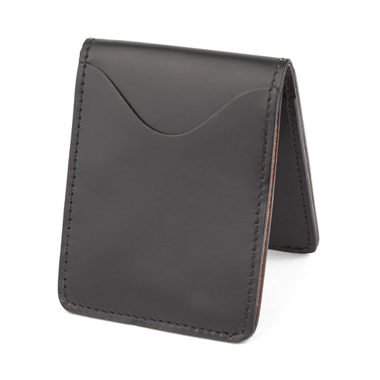 Mustang Ridge MRC111 Black Waxy Leather Money Clip