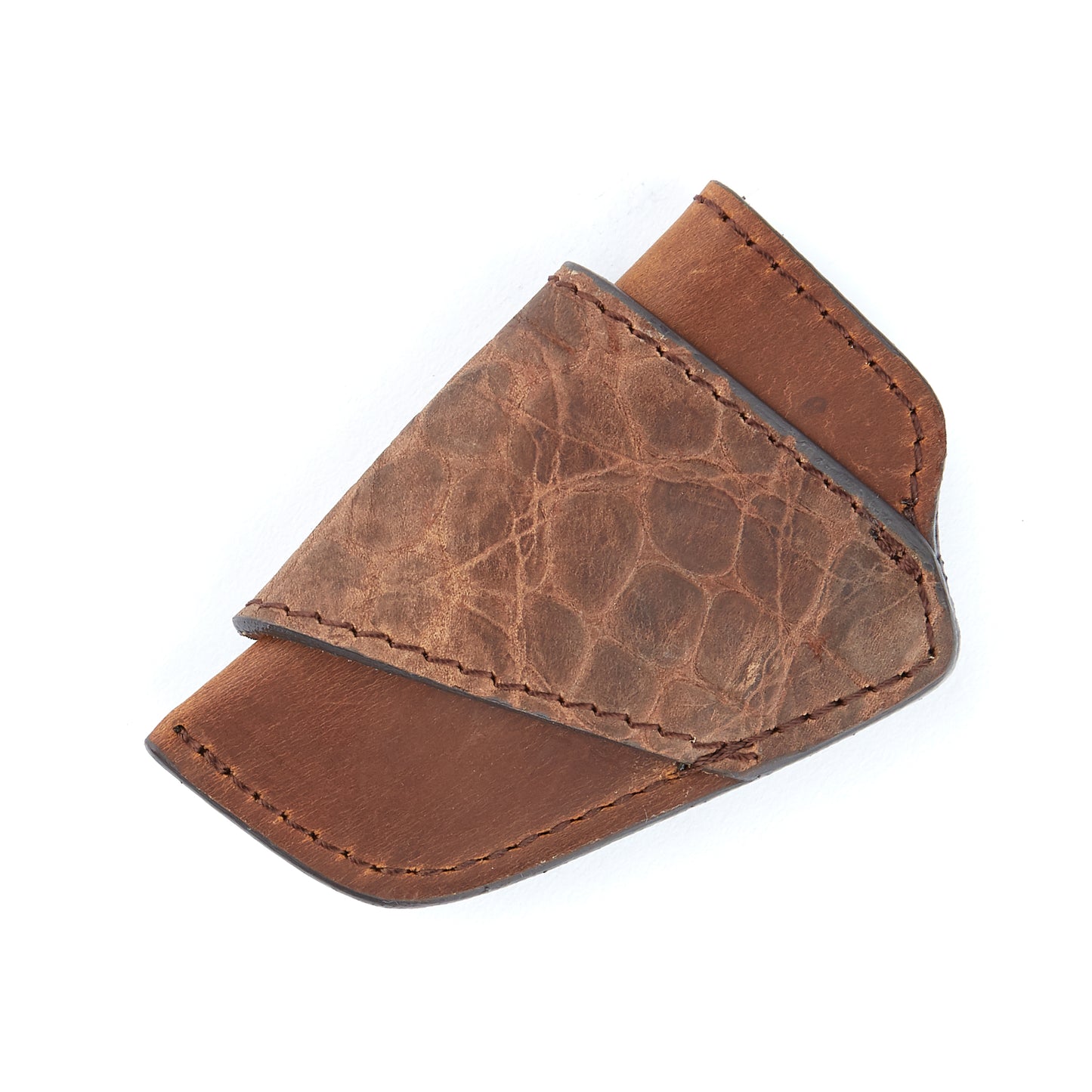 Mustang Ridge MRB103 Gator Print Leather Knife Sheath