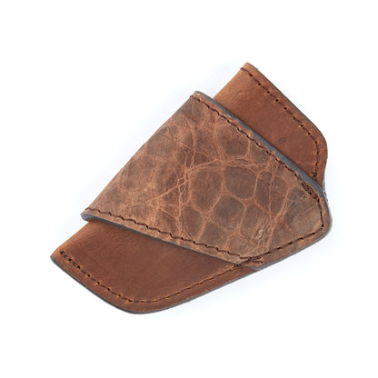 Mustang Ridge MRB103 Gator Print Leather Knife Sheath