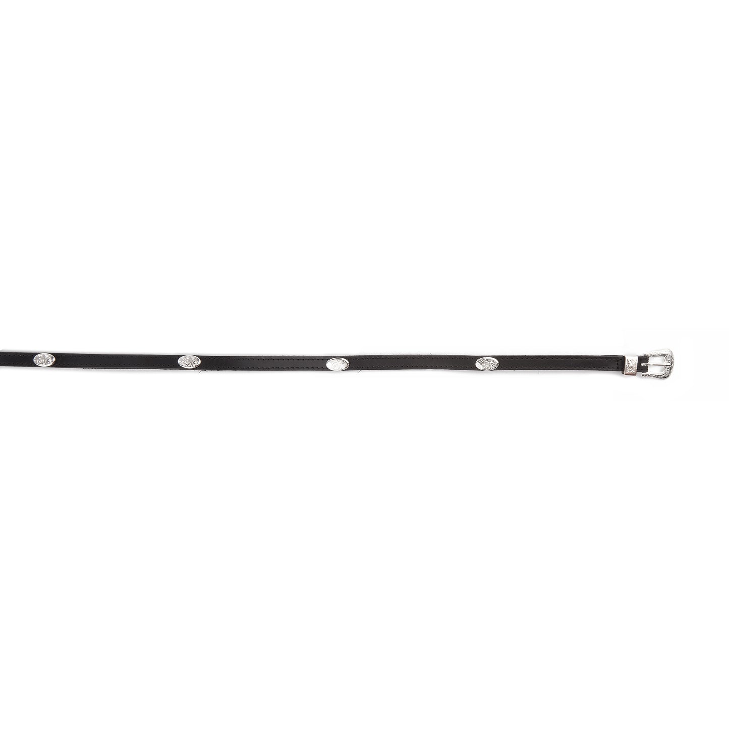 Mustang Ridge MRH151 Black Waxy Leather Hatband