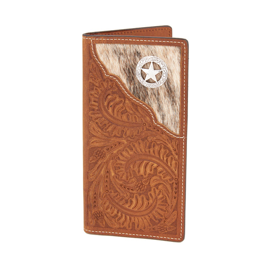 Mustang Ridge MRW218S Crazy Horse Leather Wallet