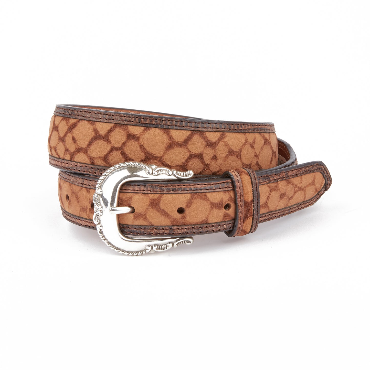 Mustang Ridge MR503 Puzzle Pattern Leather Belt
