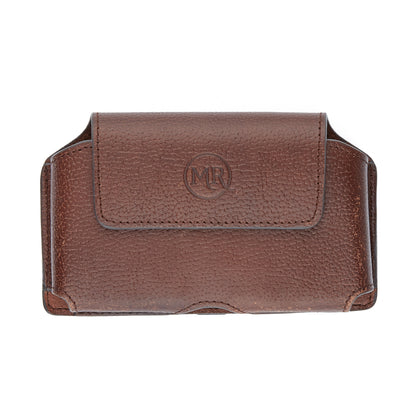 Mustang Ridge MRP12 Brown Tumble Leather Phone Holder