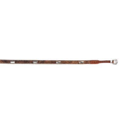 Mustang Ridge MRH113 Roan Hair Cowhide Hatband