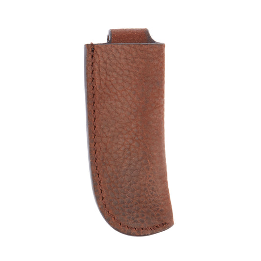 Mustang Ridge MRB104S Mountain Bear Brown Leather Knife Sheath