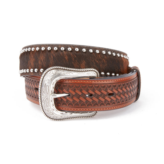 Mustang Ridge MR2162 Brindle Leather Belt