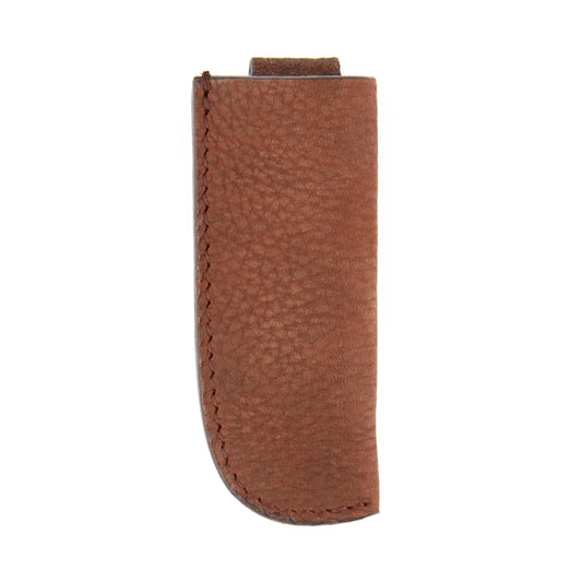 Mustang Ridge MRB104M Mountain Bear Brown Leather Knife Sheath
