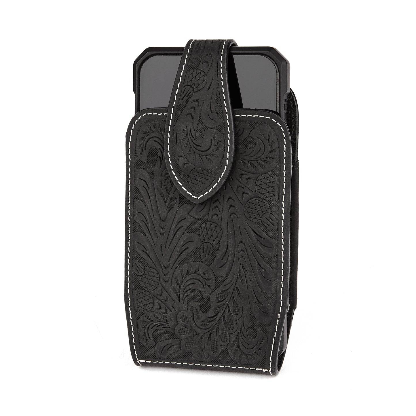 Mustang Ridge MRP13 Crazy Horse Leather Phone Holder