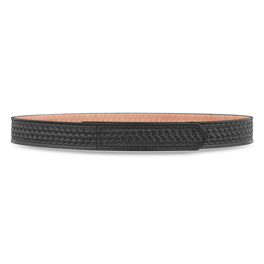 1-1/2" Basketweave Leather Hook & Loop Tip Garrison Belt
