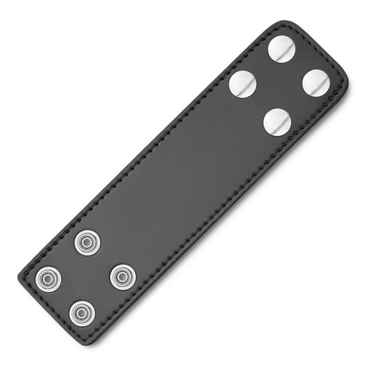 2" High-Gloss Leather Belt Keeper