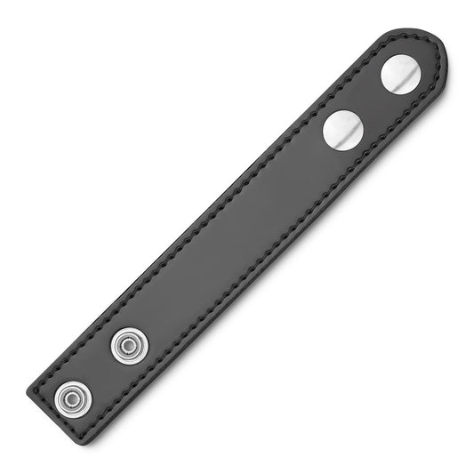 1-1/4" High-Gloss Leather Belt Keeper