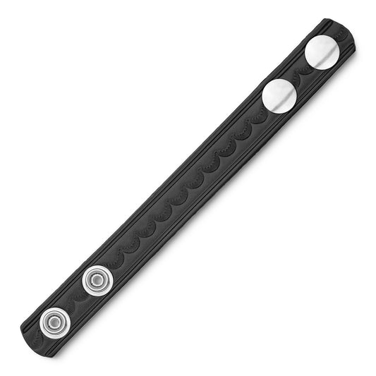3/4" Basketweave Leather Belt Keeper