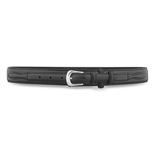1-3/8" Leather Casual Ranger Belt - Black