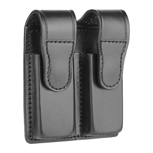 Classic Leather Double Magazine Holder for 9mm